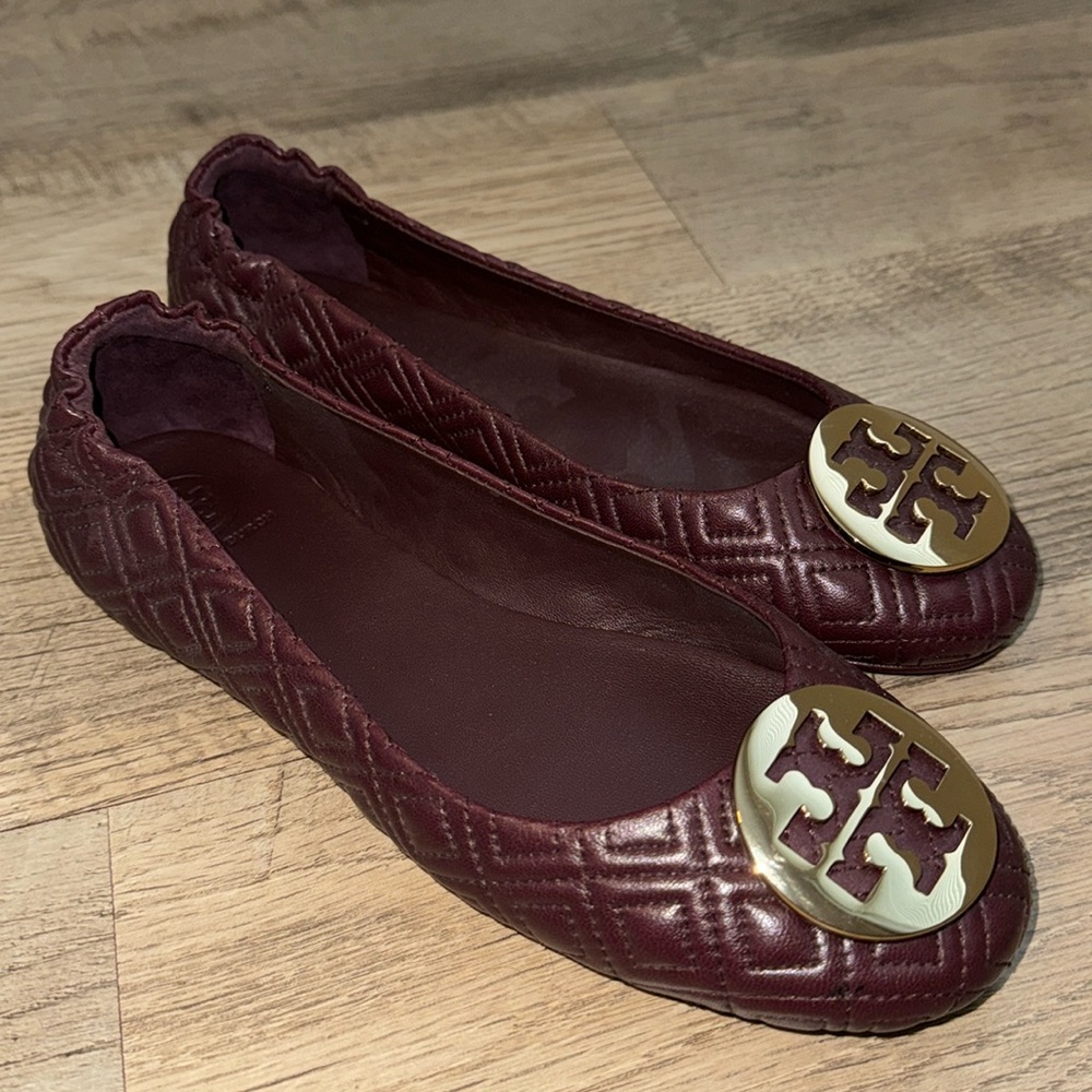 Tory Burch Ballet Flat - Port Wine Color